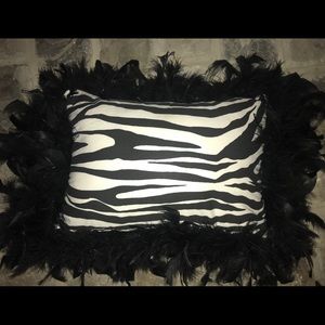 Zebra pillow